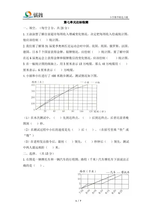 冀教版数学五年级下册_《第七单元达标检测》5 3天天练