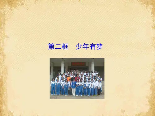 少年有梦ppt优秀课件17 课件下载