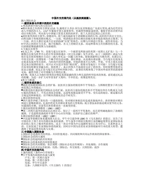 中国外交的现代化