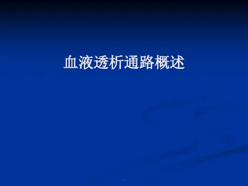血液透析通路