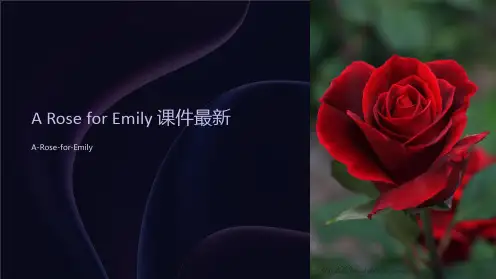 A-Rose-for-Emily课件