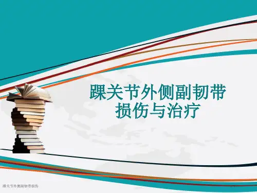 踝关节外侧副韧带损伤