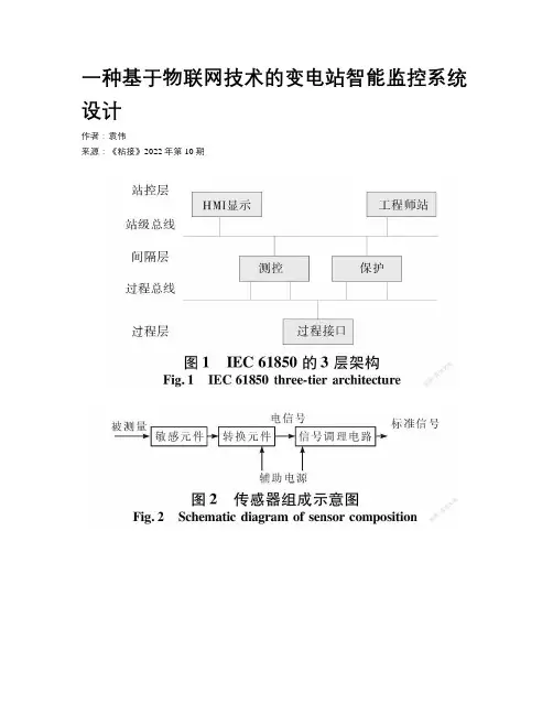 一种基于物联网技术的变电站智能监控系统设计