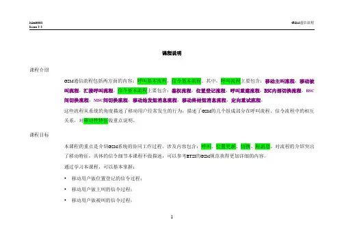 GSM信令流程(超详细)