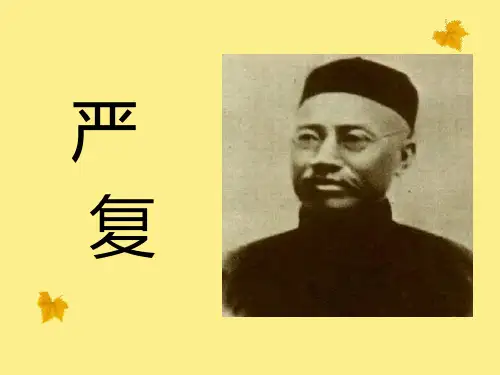 严复的翻译技巧
