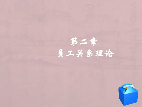 第二章员工关系理论