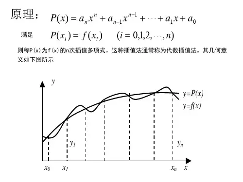 数值计算方法插值法