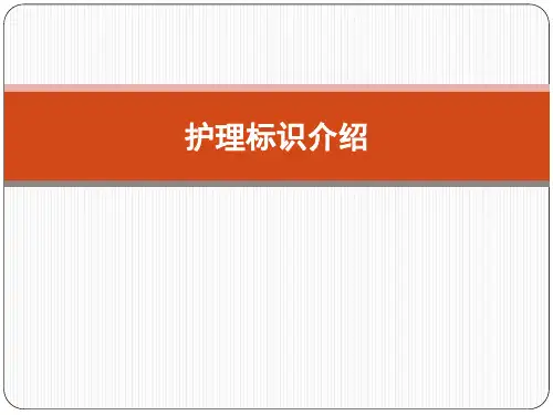 护理标识介绍参考模板范本