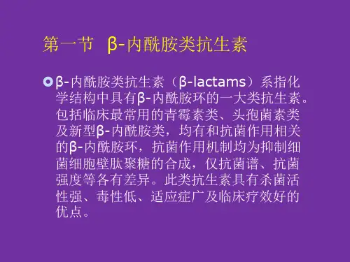抗生素概述