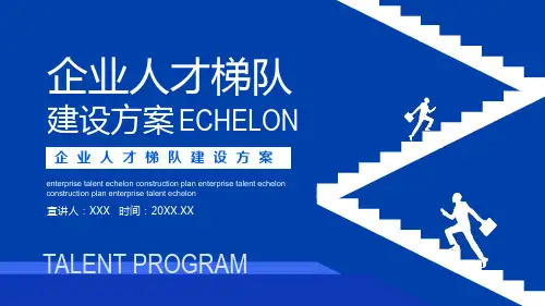 企业人才梯队建设方案内容完整课件