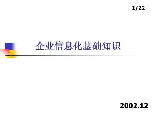 企业信息化知识1202