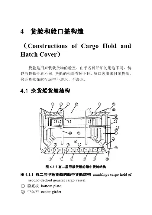 货舱和舱口盖构造名称