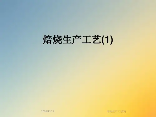 焙烧生产工艺(1)
