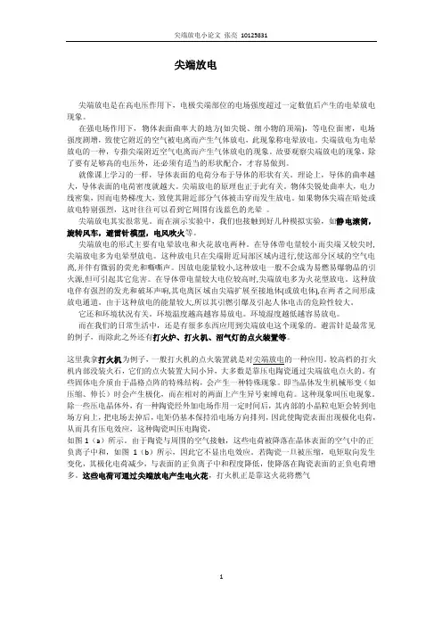 尖端放电——精选推荐