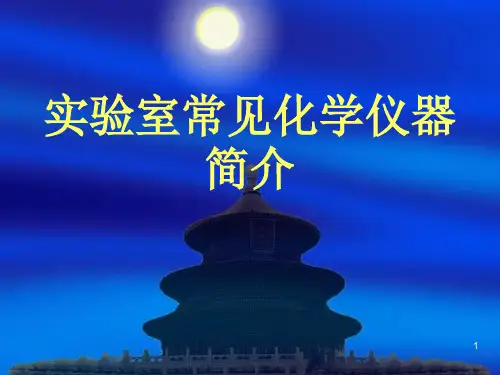 常见化学仪器简介及其使用方法.PPT