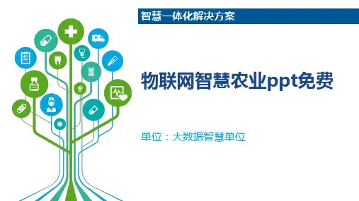 物联网智慧农业ppt免费