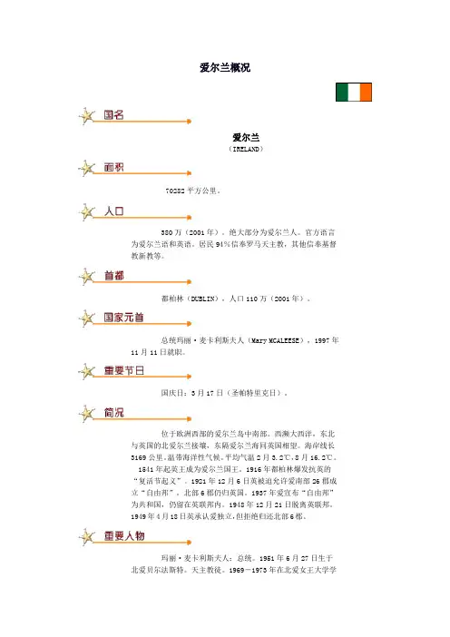 爱尔兰概况