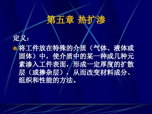 第五篇 热扩渗技术