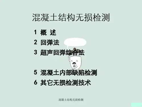 混凝土结构无损检测