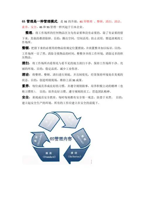 6S管理是一种管理模式