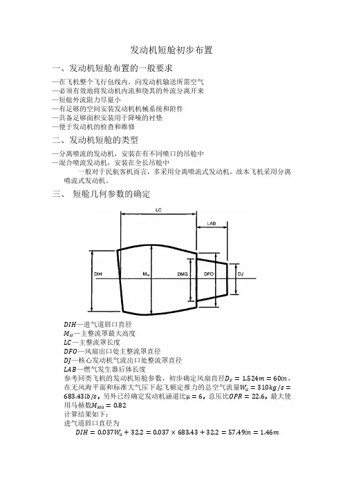 短舱及起落架布置-纪文杰