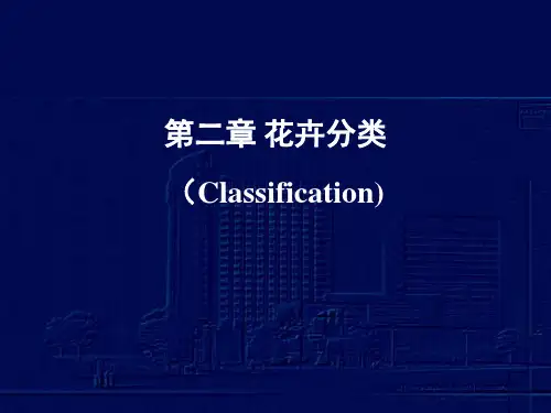 第二章 花卉分类