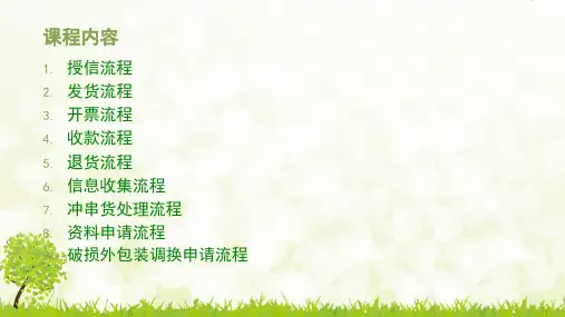 商务的业务流程PPT幻灯片