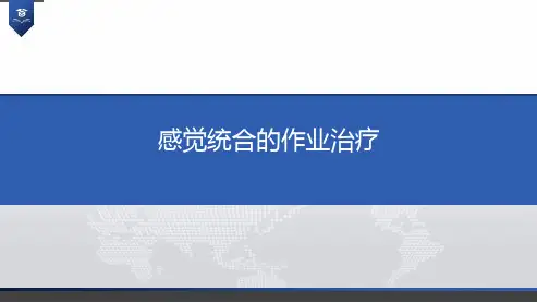 作业治疗技术 作业治疗介入手段 感觉统合的作业治疗