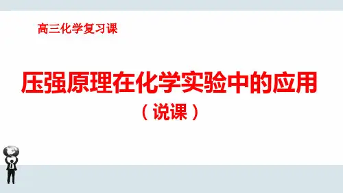 高中化学《压强原理在化学实验中的应用》(说课课件)