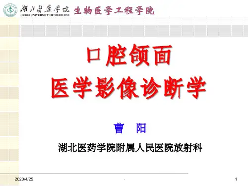 口腔颌面医学影像诊断学(肿瘤)ppt精选课件