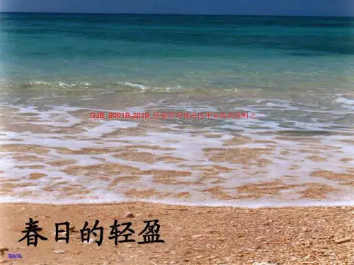 GJB_9001B-2019_质量管理体系内审员培训资料之二