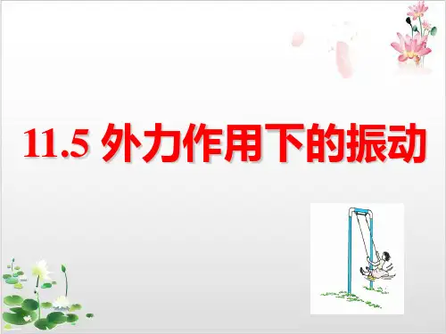 人教版选修-外力作用下的振动-ppt精品课件