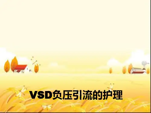 VSD负压引流的护理  ppt课件