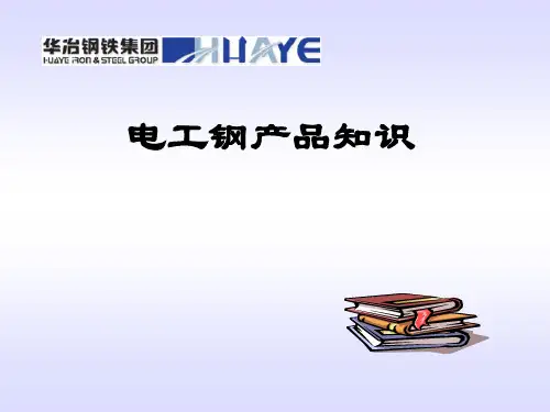 电工钢知识培训