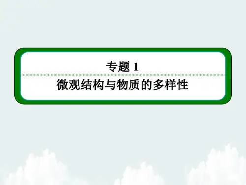 同素异形现象和同分异构现象PPT精品课件