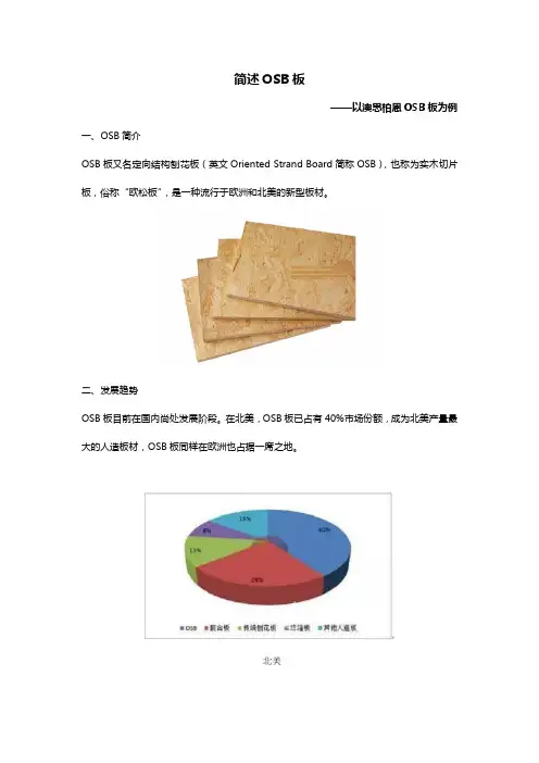 简述OSB板——以澳思柏恩OSB板为例