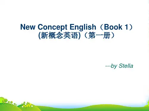 新概念英语lesson23-24(共39页)课件