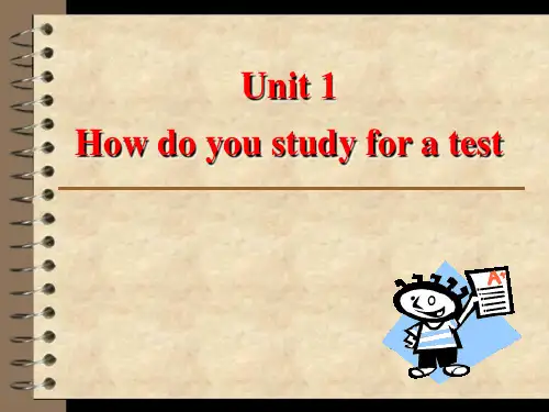 人教版英语九年级unit1全单元课件