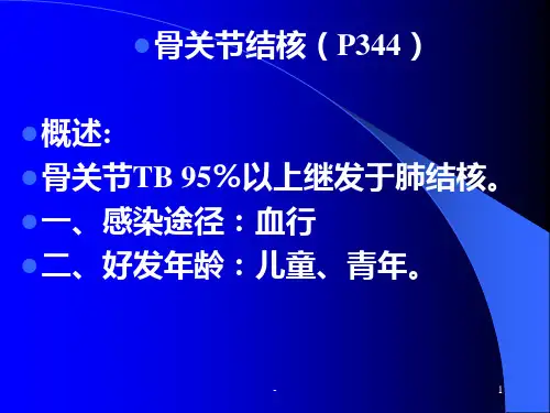 骨关节TB
