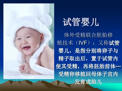 【初中生物】试管婴儿PPT课件