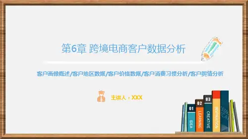 第6章 跨境电商客户数据分析