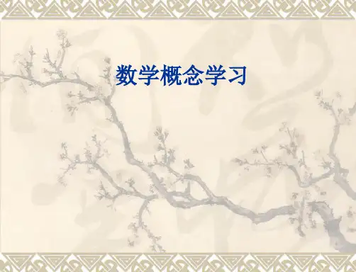 数学概念与命题教学40张精美