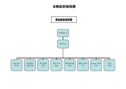 各部门组织架构图(6页)
