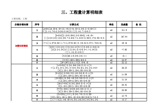 最完善的幕墙工程结算书