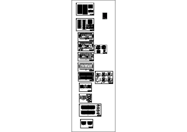 某厂区3层办公楼全套建筑施工图纸
