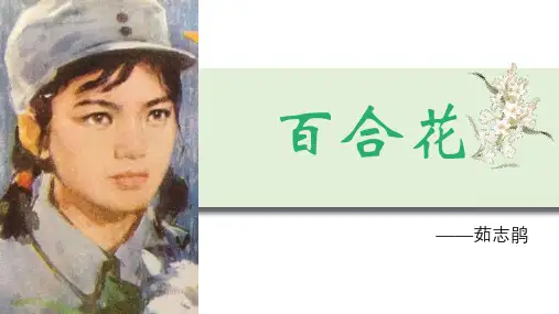 第3课《百合花》说课课件精品PPT27张