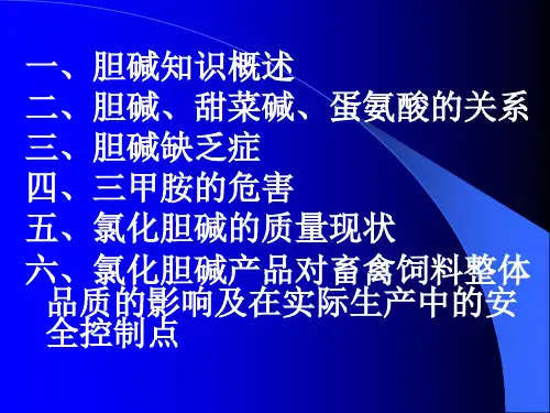 氯化胆碱介绍