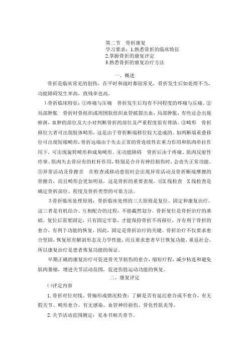 骨折康复