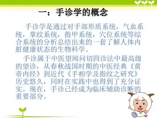 手诊学讲义