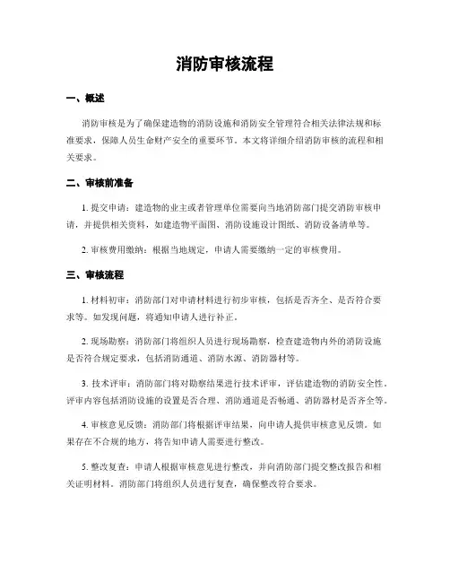 消防审核流程